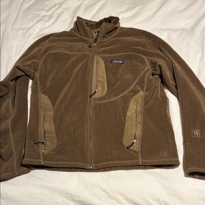 Patagonia Men's Tan Performance Fleece Jacket